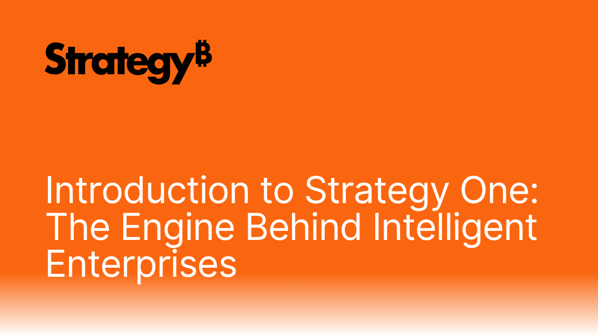 Introduction to Strategy One The Engine Behind Intelligent Enterprises.png