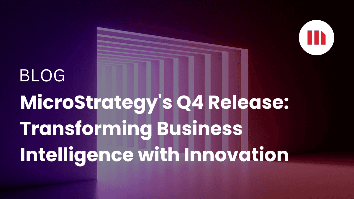 Video: MicroStrategy's Q4 Release: Transforming Business Intelligence with Innovation