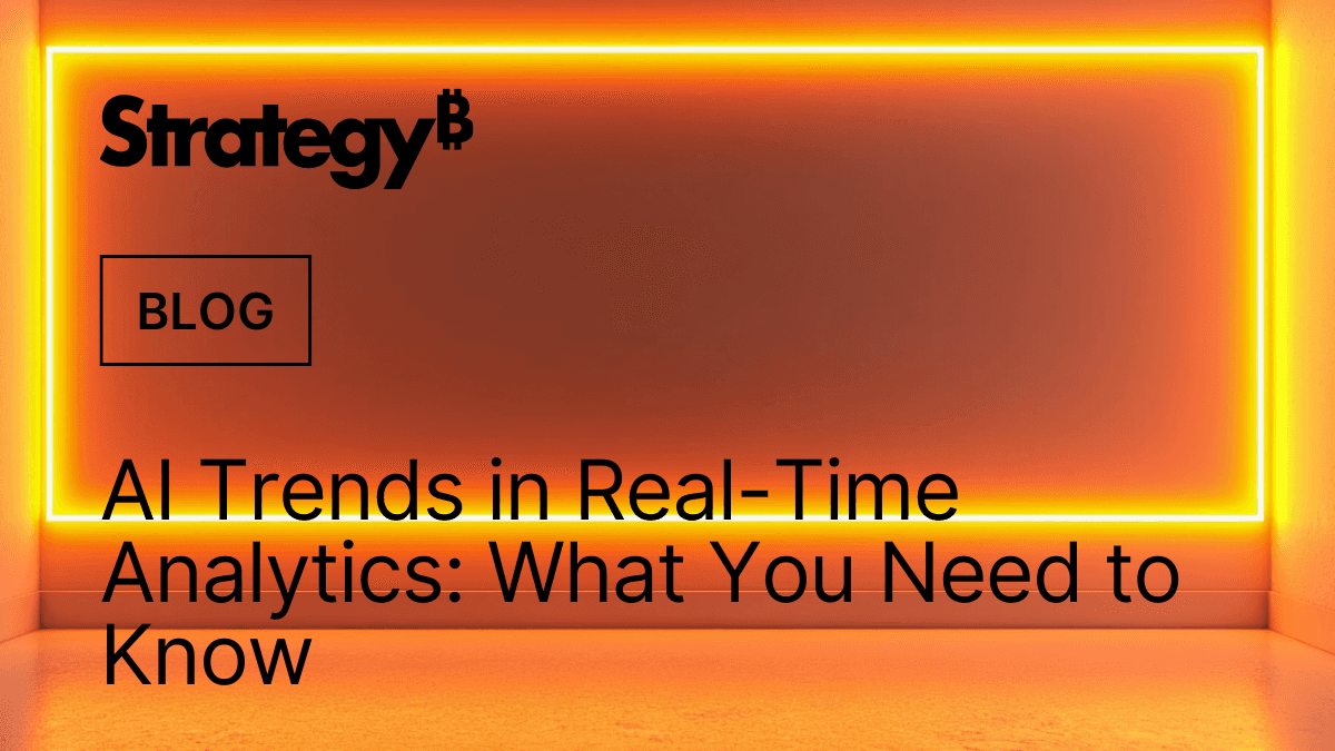 Video: AI Trends in Real-Time Analytics: What You Need to Know