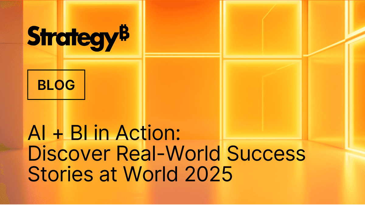 Video: AI + BI in Action: Discover Real-World Success Stories at World 2025