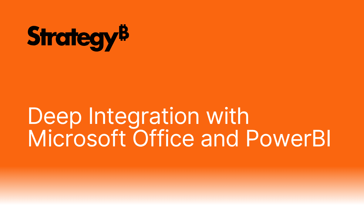 Deep Integration with Microsoft Office and PowerBI.png