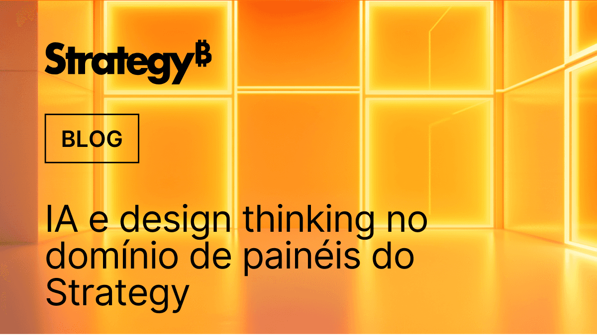 Video: IA e design thinking no domínio de painéis do MicroStrategy