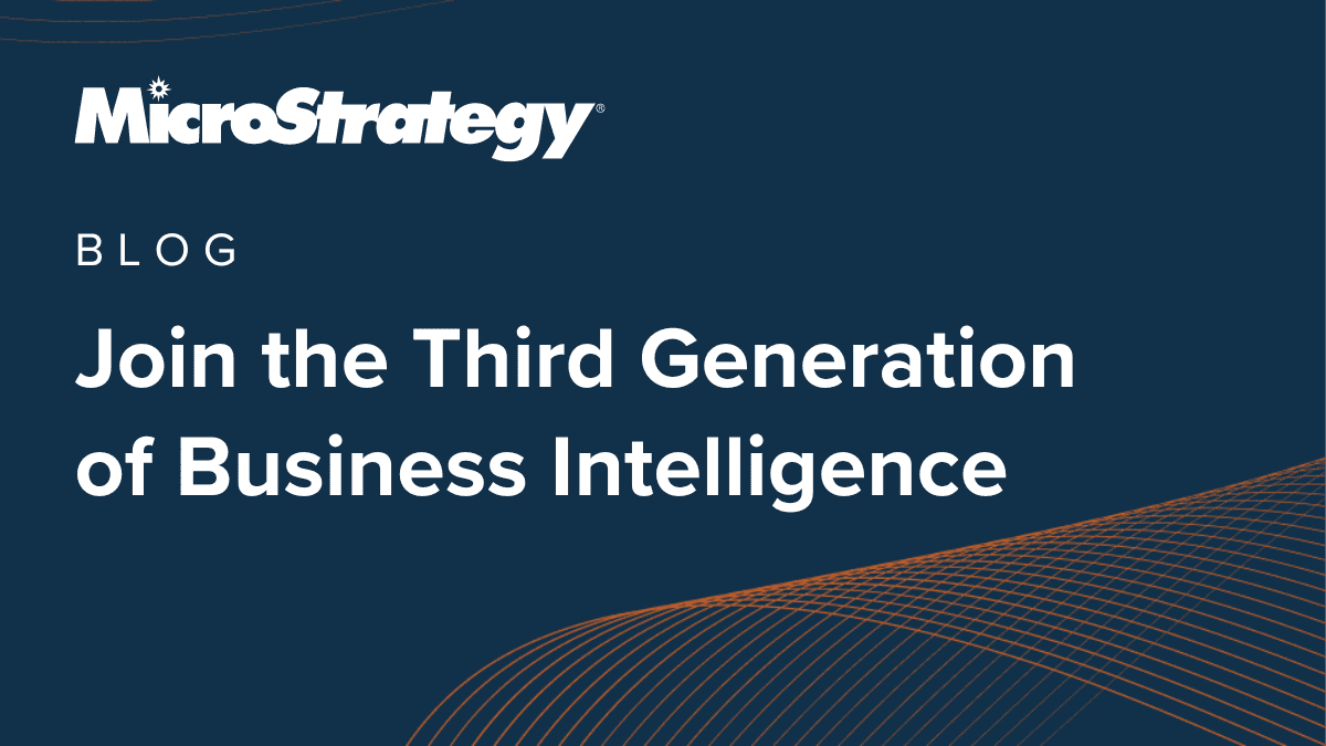 Video: Join the Third Generation of Business Intelligence