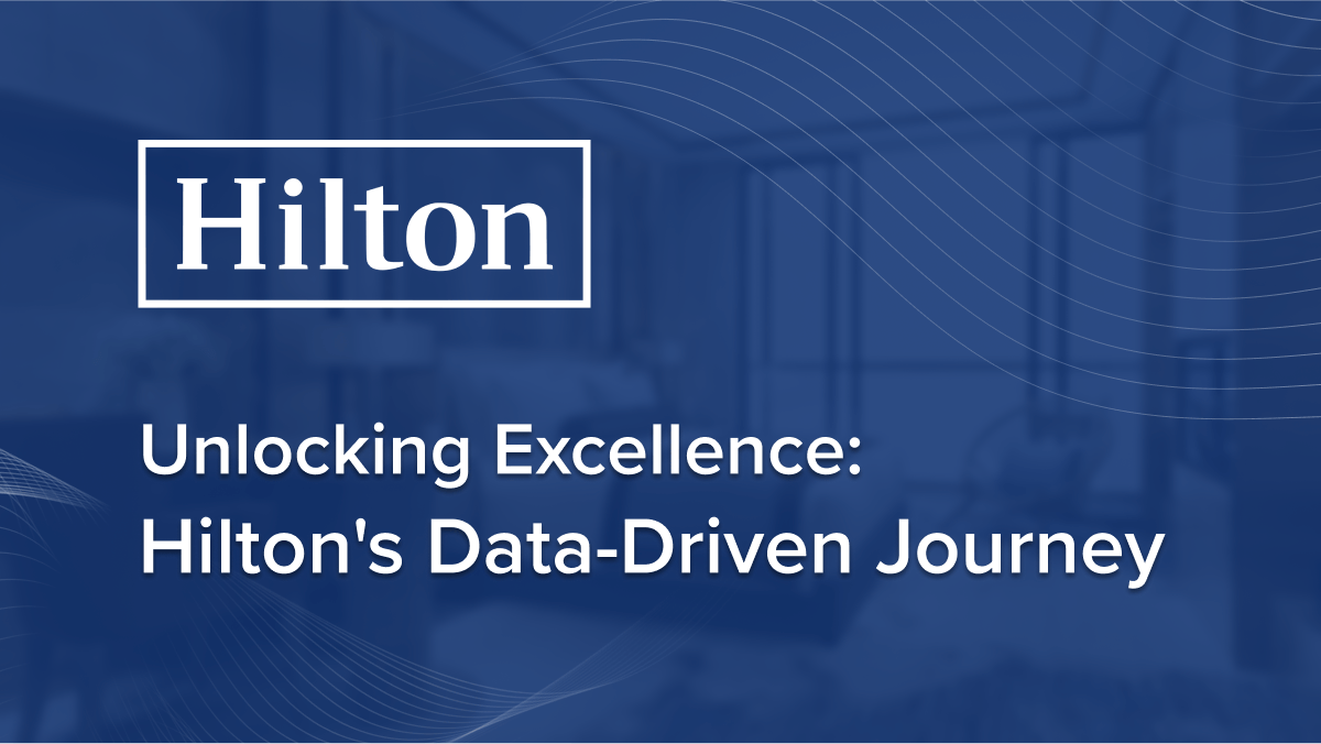 Video thumbnail - Unlocking Excellence: Hilton's Data-Driven Journey
