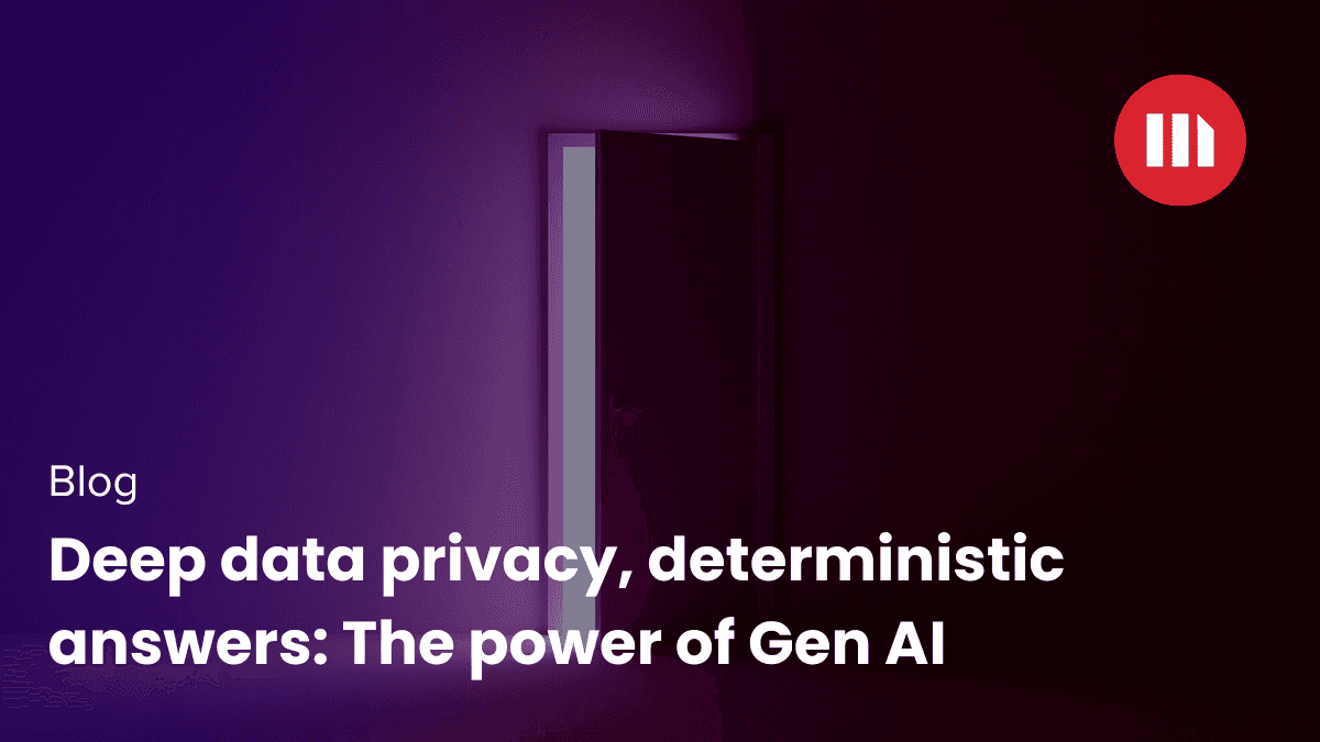 Video: Privacidad de “deep data, respuestas deterministas: el poder de la IA generativa